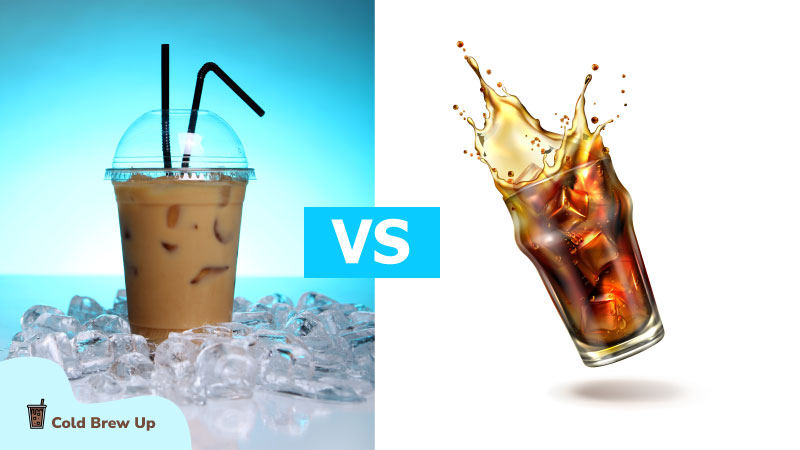 difference between cold brew coffee and iced coffee